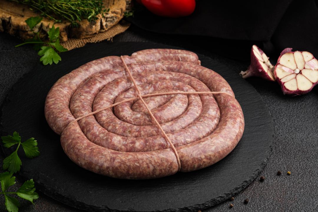 Колбаски с говядиной